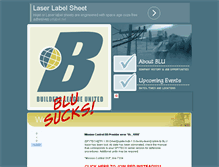 Tablet Screenshot of buildersleagueunited.com